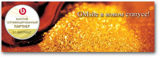 GMsite - Золотой Сертифицированный партнер